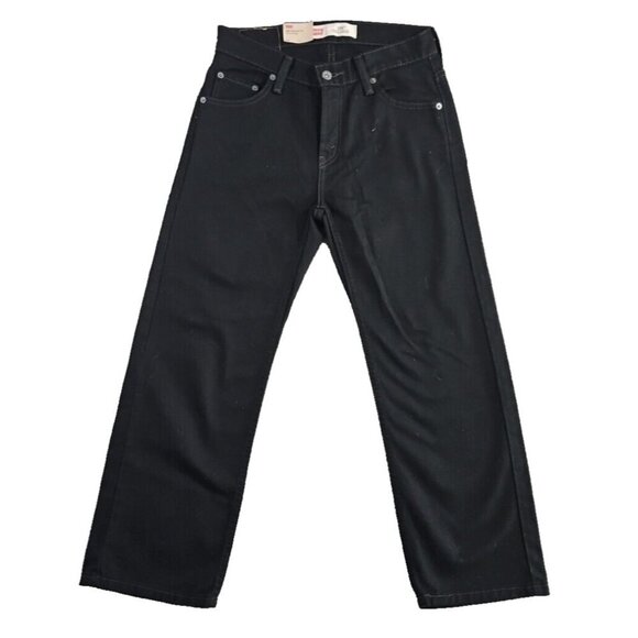 Levi's Jeans 550 Women's 10 Husky Relaxed Fit 28x26 Black Magic NWT - Picture 1 of 16